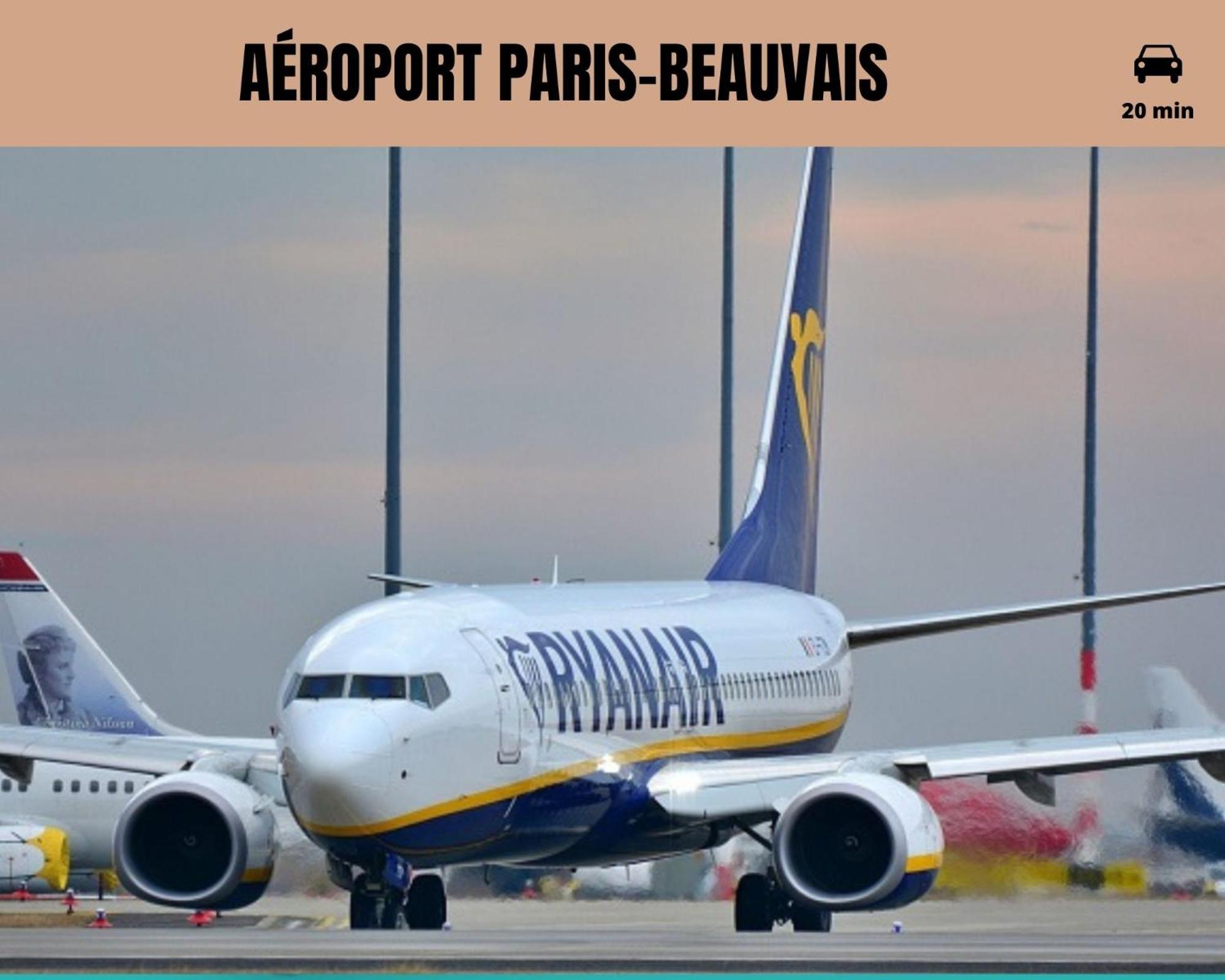 Le Cocon Forestier - Proche Aeroport Beauvais, Chantilly, Foret De Hez-Froidmont, Parking Public Gratuit, Wifi & Netflix Clermont  Zewnętrze zdjęcie