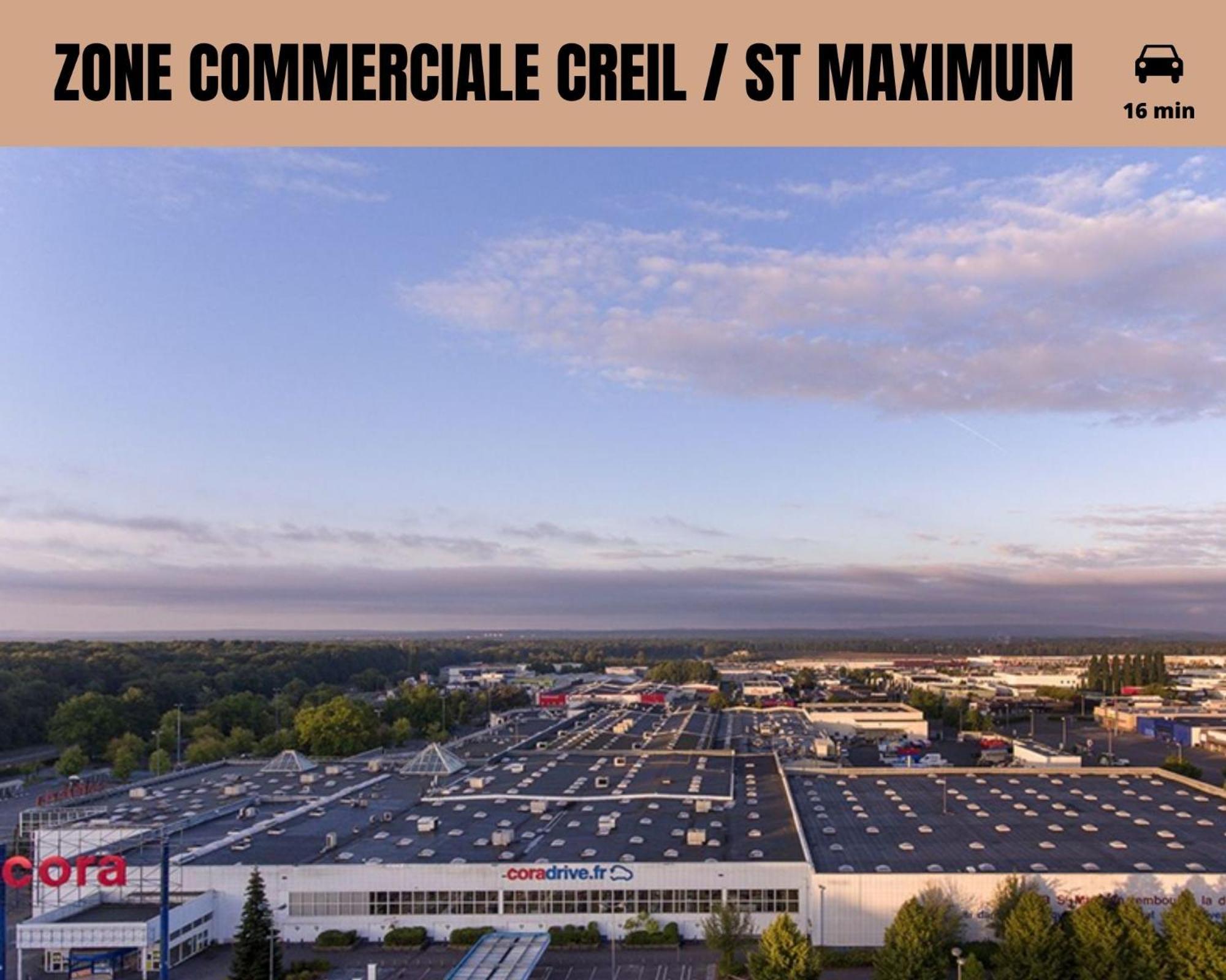 Le Cocon Forestier - Proche Aeroport Beauvais, Chantilly, Foret De Hez-Froidmont, Parking Public Gratuit, Wifi & Netflix Clermont  Zewnętrze zdjęcie